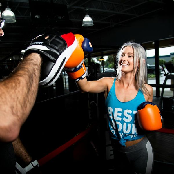 Man feeling energized and vital after a workout session.